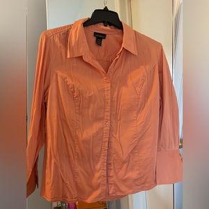 Peach Lane Bryant Button Down